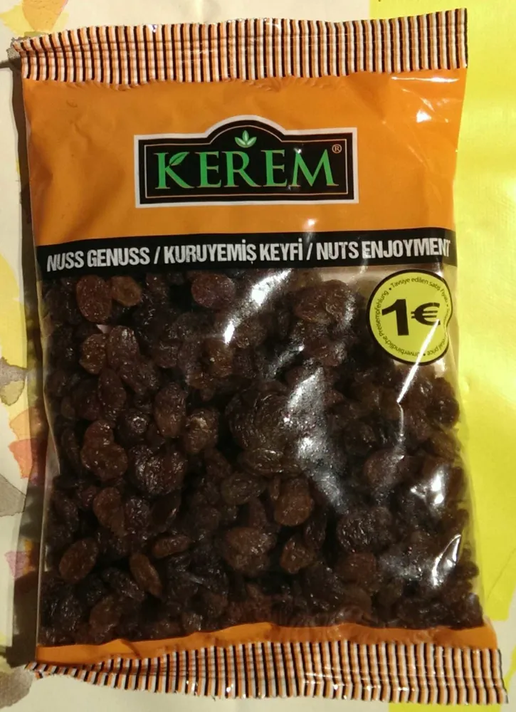 Raisins sultanas