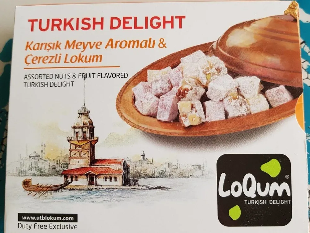 Loukoums aux noix mixtes