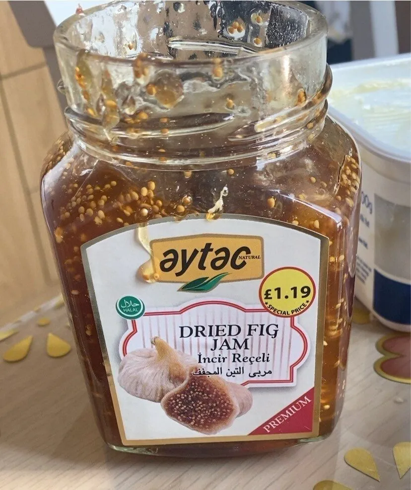Dried fig jam
