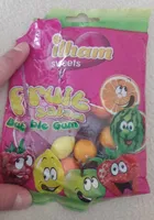 Fruit salad bubble gum