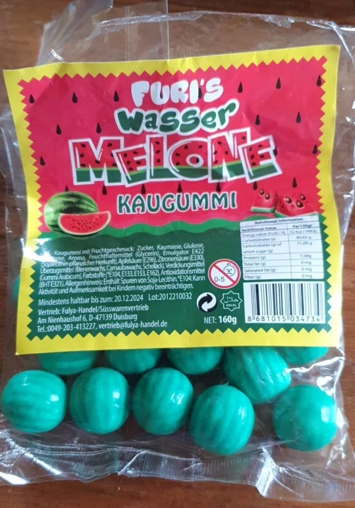 Furi's Wassermelone Kaugummi