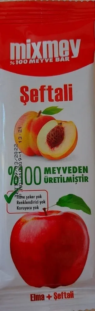 100% Meyve bar Şeftali