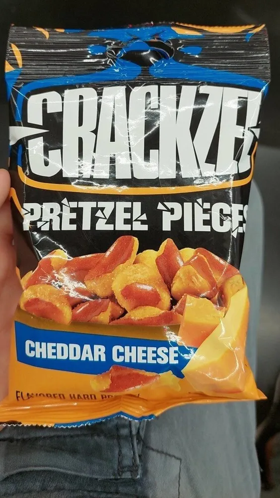 Pretzel pièces cheddar cheese