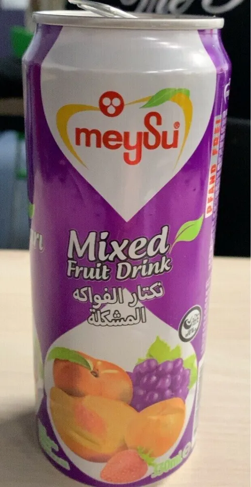 Nectar de fruits mélangés