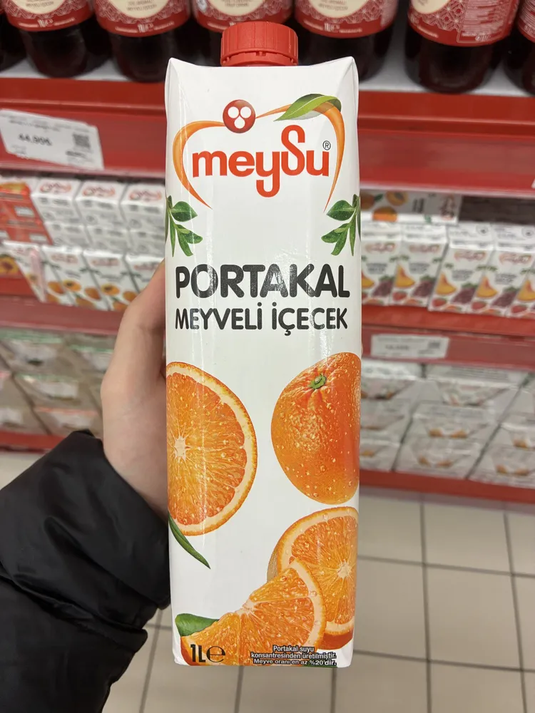 Portakal Meyveli İçecek