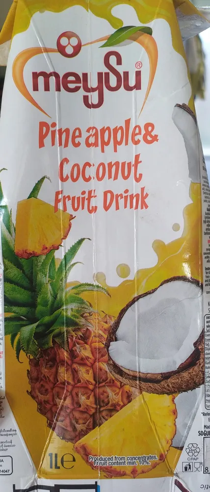 Pineapple & Coconut Fruit Drink