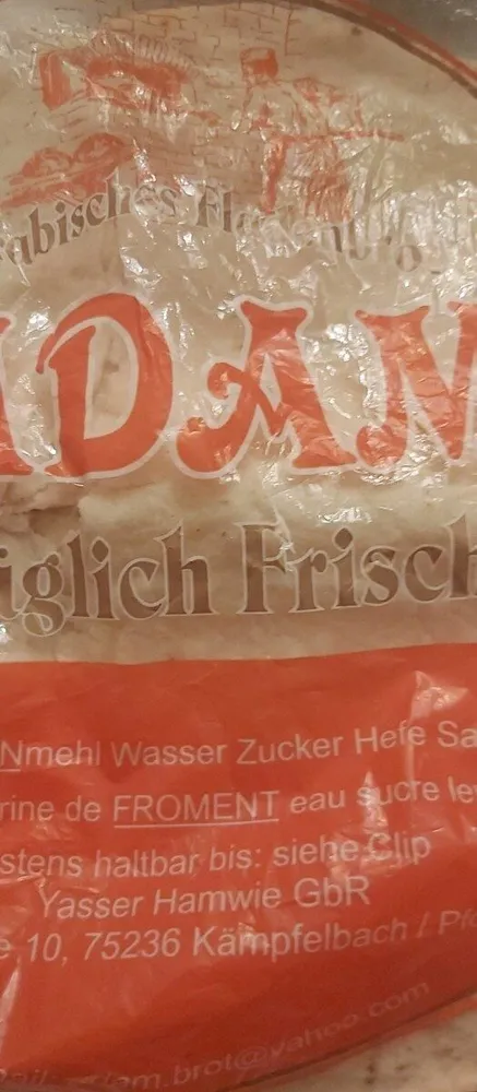 Arabisches Fladenbrot