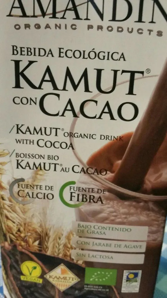 Boisson bio Kamut au cacao