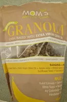 Granola banana walnut