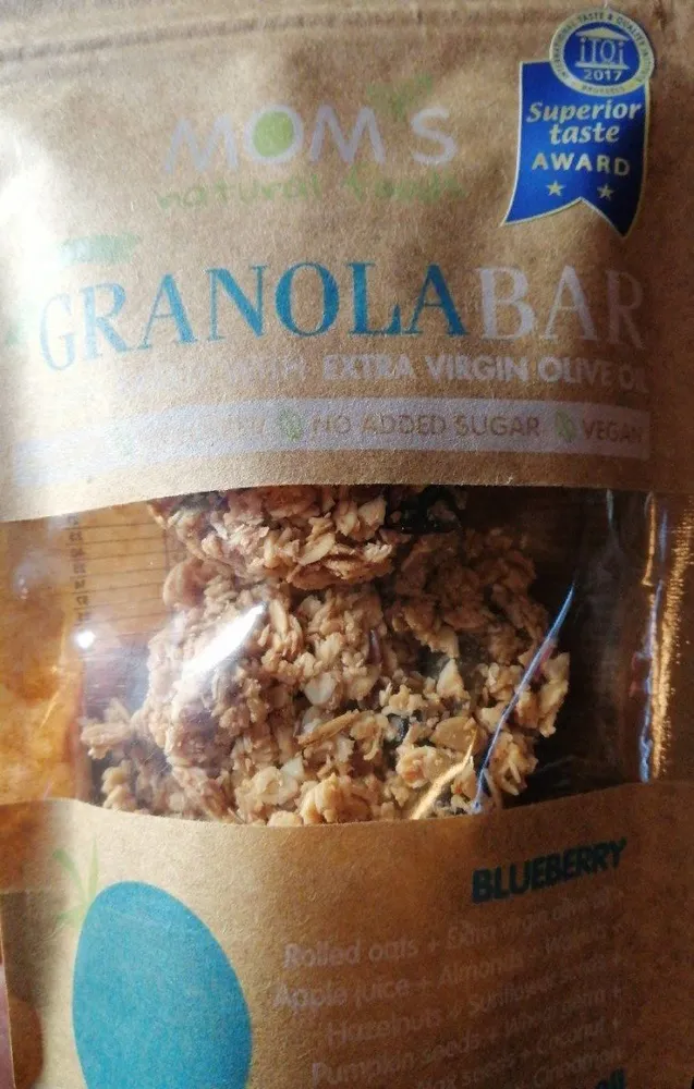 Granola bar bluberry