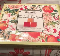 Turkish delight rose lemon orange flavour