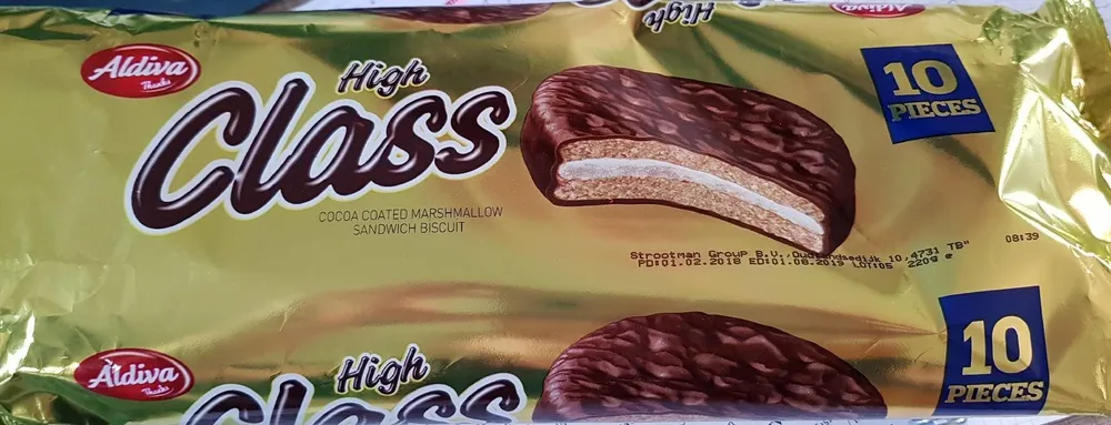 Sandwich biscuit guimauve