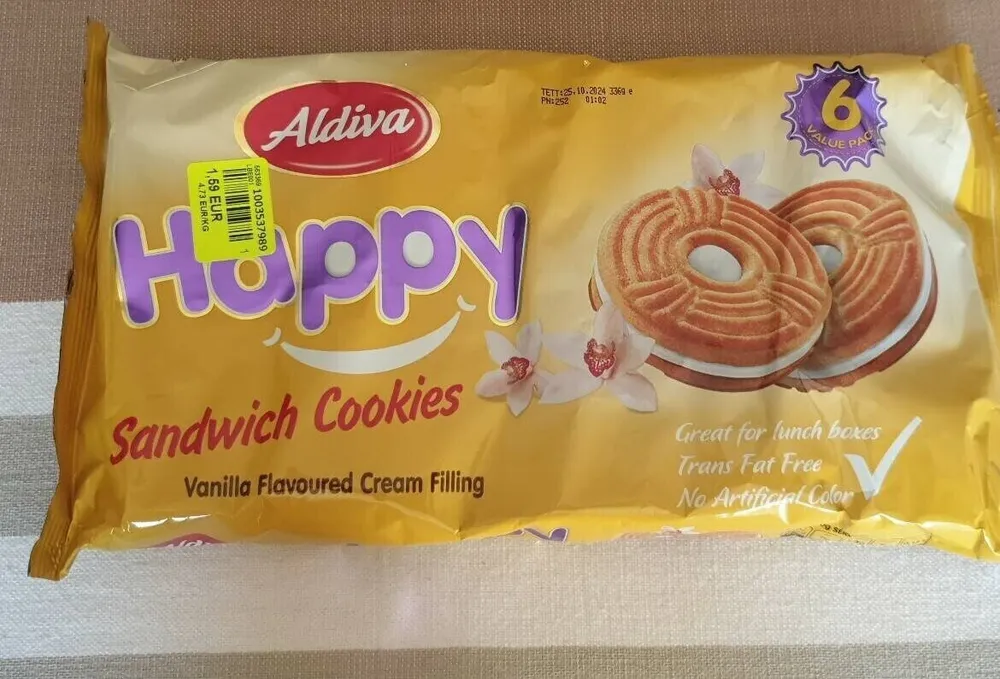 Happy, Sandwich Cookies