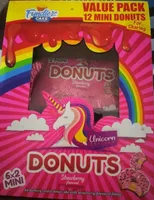 Donuts strawberry flavoured