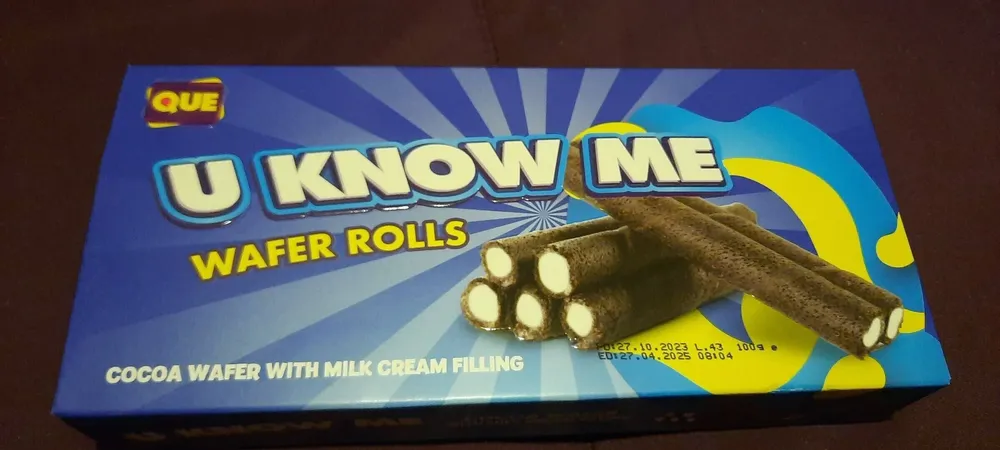 You know me wafer rolls