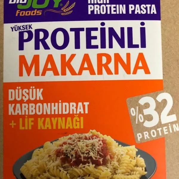 Yüksek Proteinli Makarna