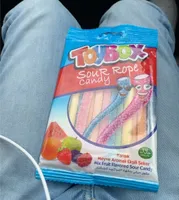 Sour rope candy