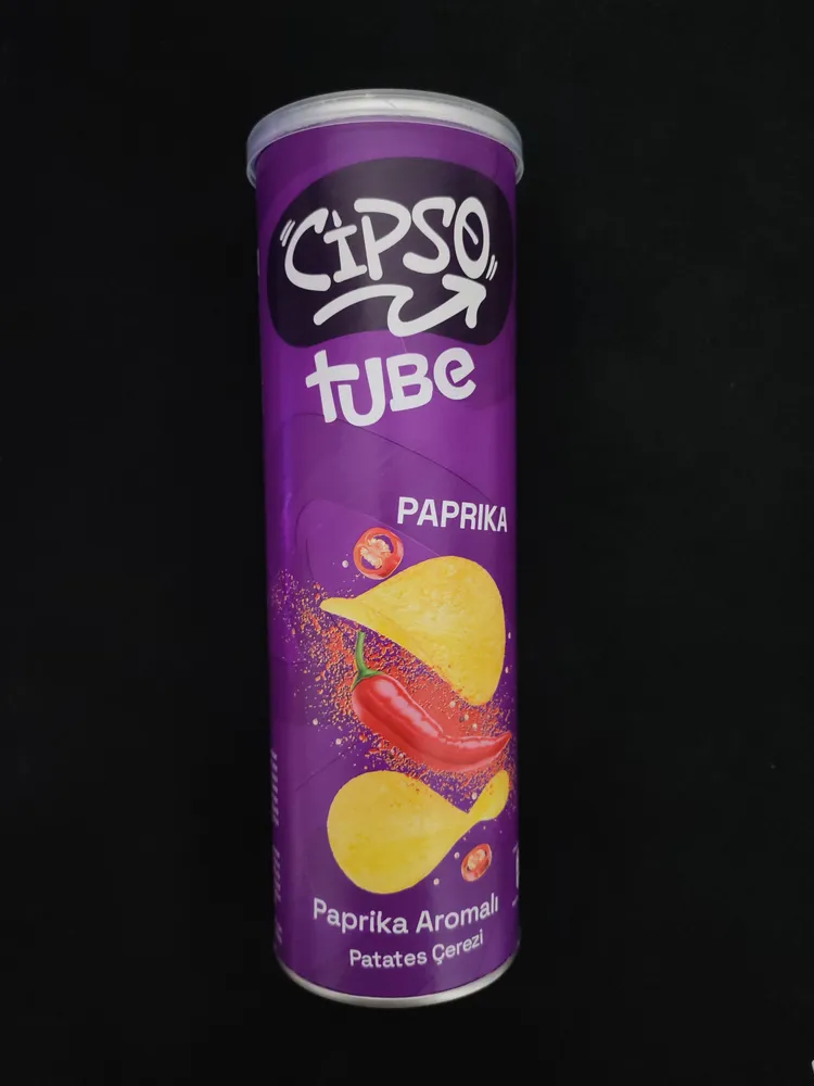 Tube Paprika Aromalı Patates Çerezi