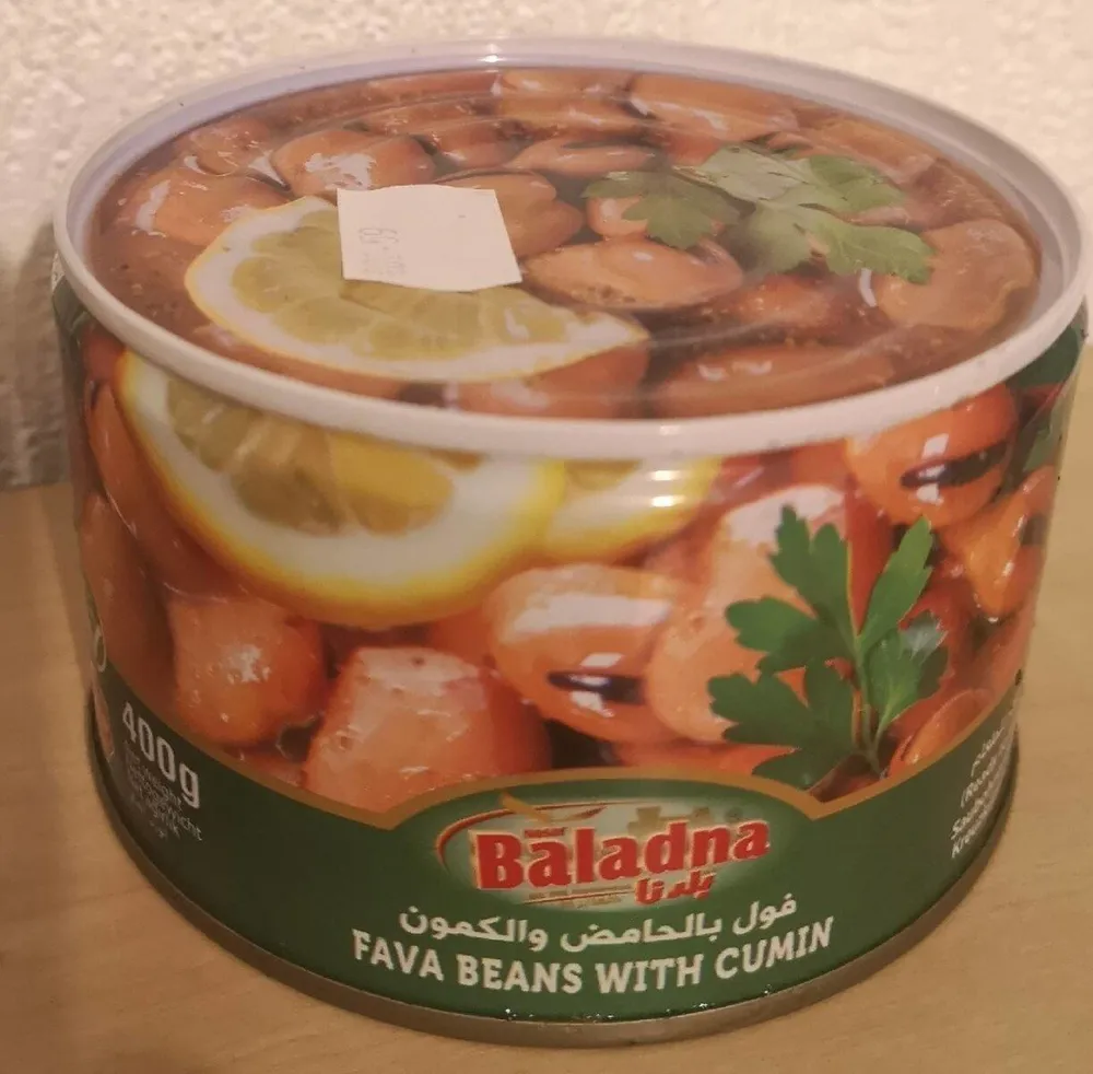 Fava beans with cumin