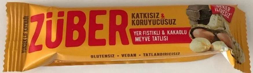 Yer Fıstıklı & Kakaolu Meyve Bar
