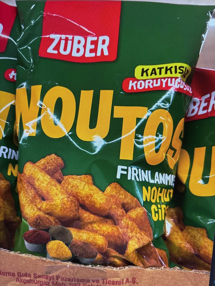 Noutos Fırınlanmış Nohut Cips Kajun Baharatlı