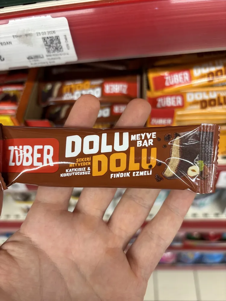 Dolu Dolu Fındık Ezmeli Meyve Bar