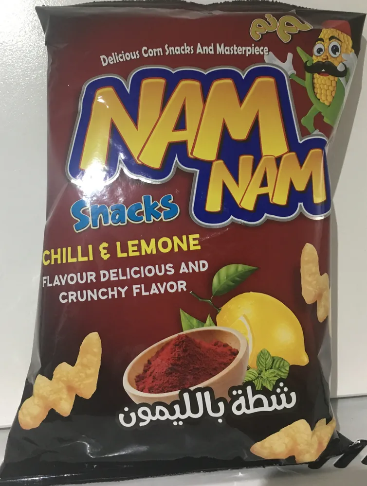 Nam Nam Snacks Chili & Lemone