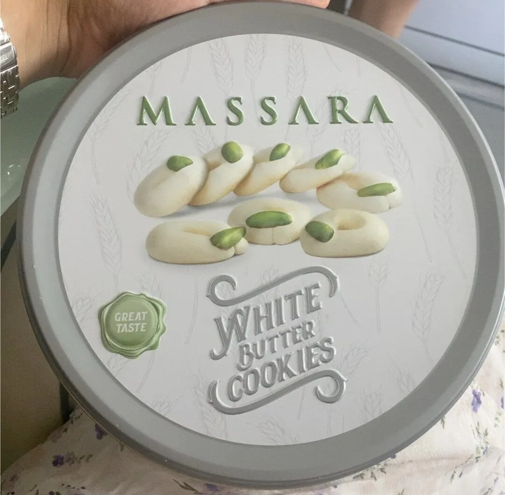 Massara white butter cookies