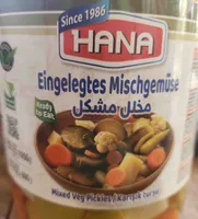 Mixed vegetable pickles