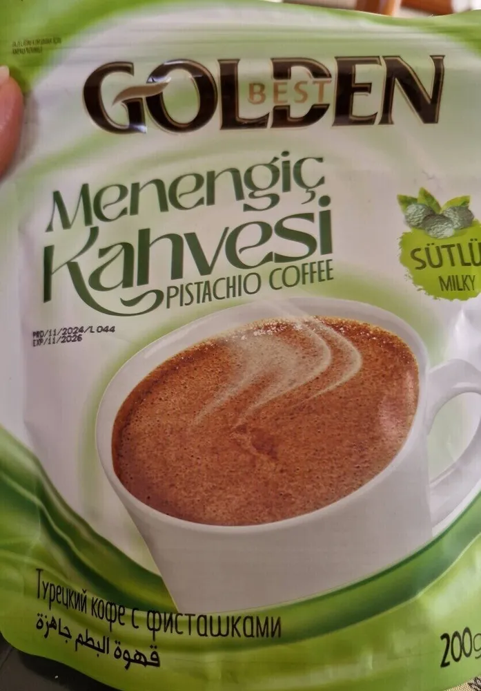 Pistachio coffee
