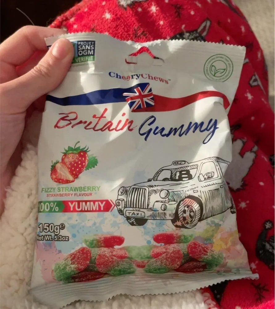 Fizzy Strawberry candy