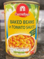 Baked beans in tomato sauce