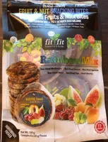 Collations fruits&noix bites