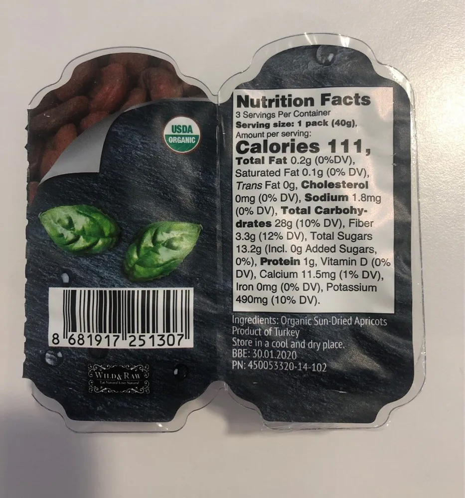 Abricots secs