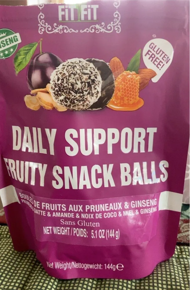 Dauly support Fruity Snack Balls