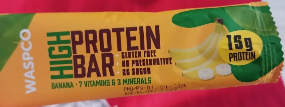 High Protein Bar Banana