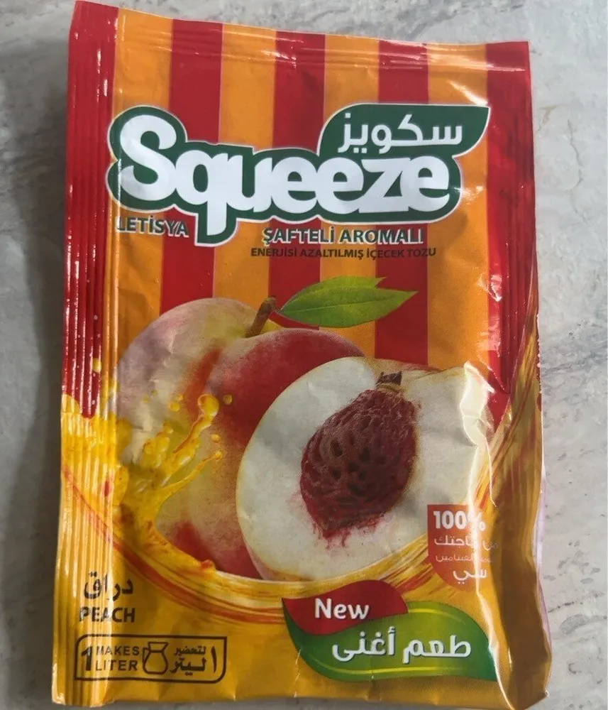 Squeeze peach