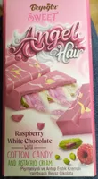 Sweet Angel Hair Raspberry White Chocolate with Cotton Candy and Pistachio Cream