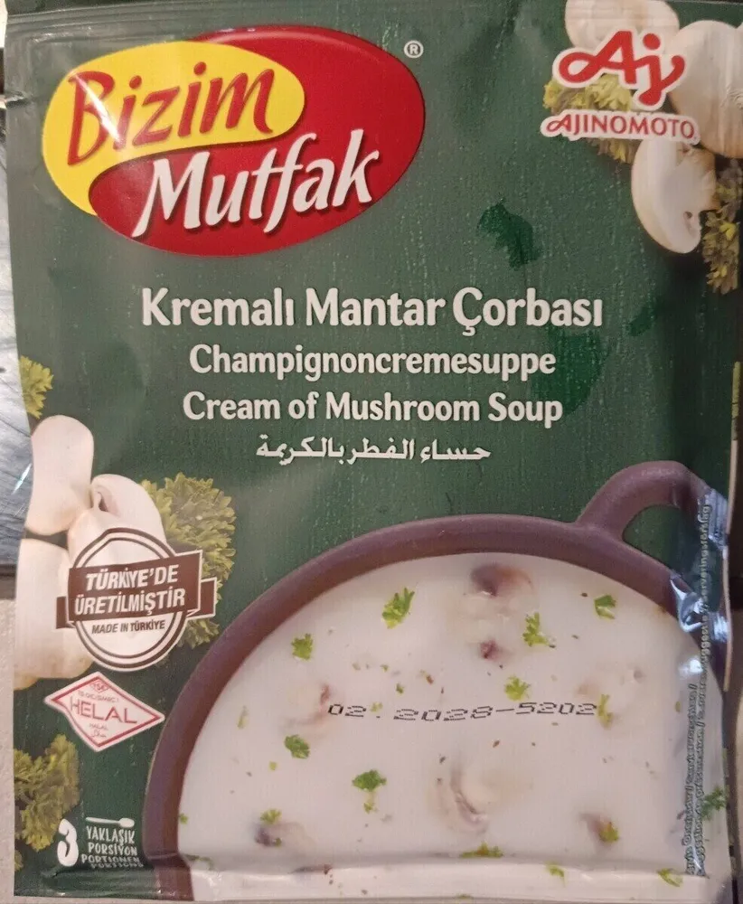 Kremalı mantar çorbası