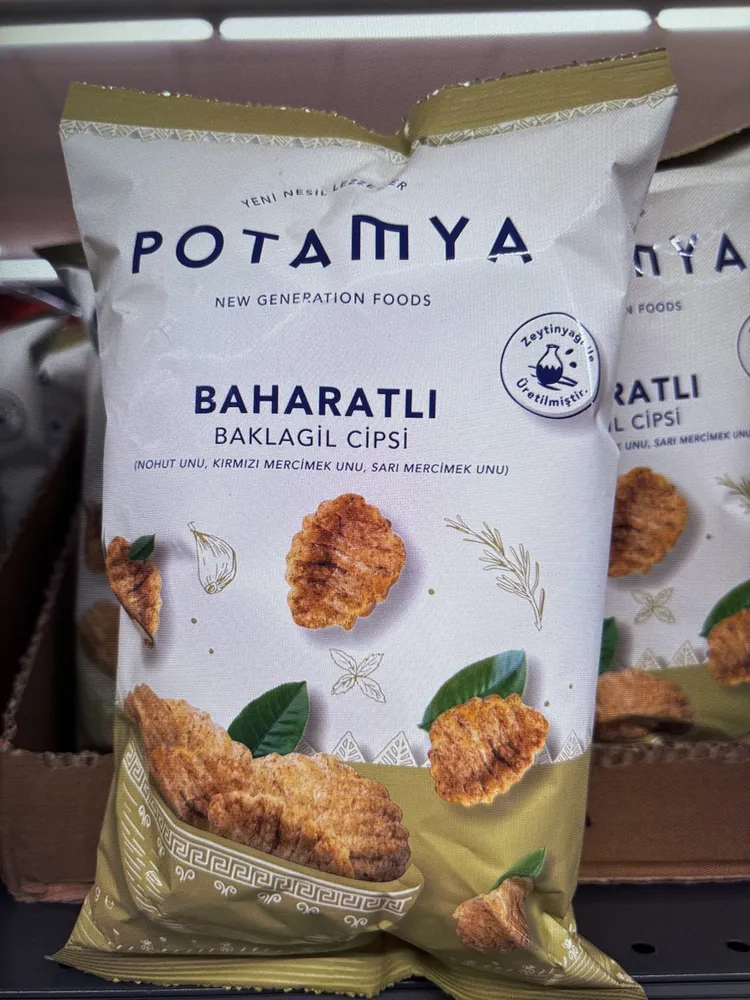 Baharatlı Baklagil Cipsi