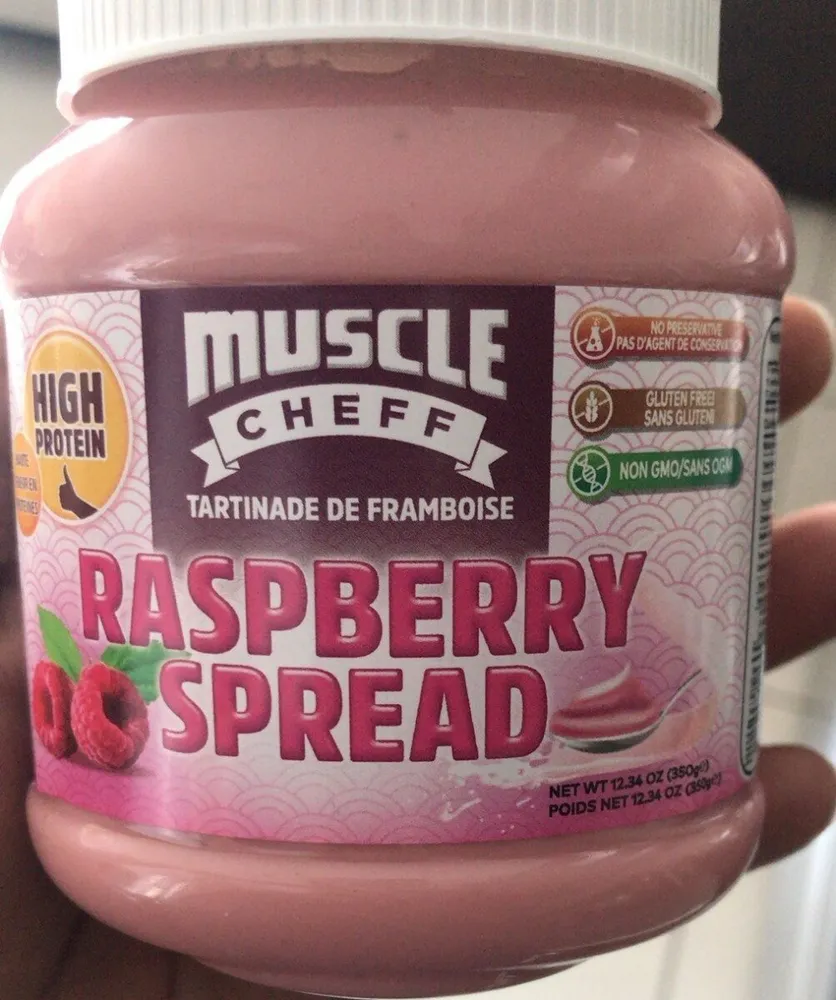 Tartinade de framboise
