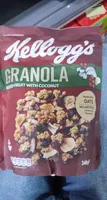 Kelloggs granola mixed fruit with coconuts