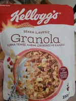 Şeker İlavesiz Granola Turna Yemişi, Kabak Çekirdeği ve Kajulu