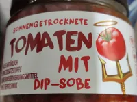 Sonnengetrockneten Tomaten mit Dip-Soße