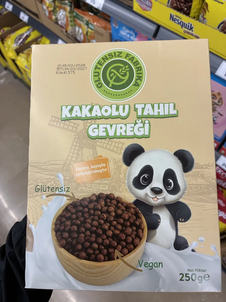 Kakaolu Tahıl Gevreği