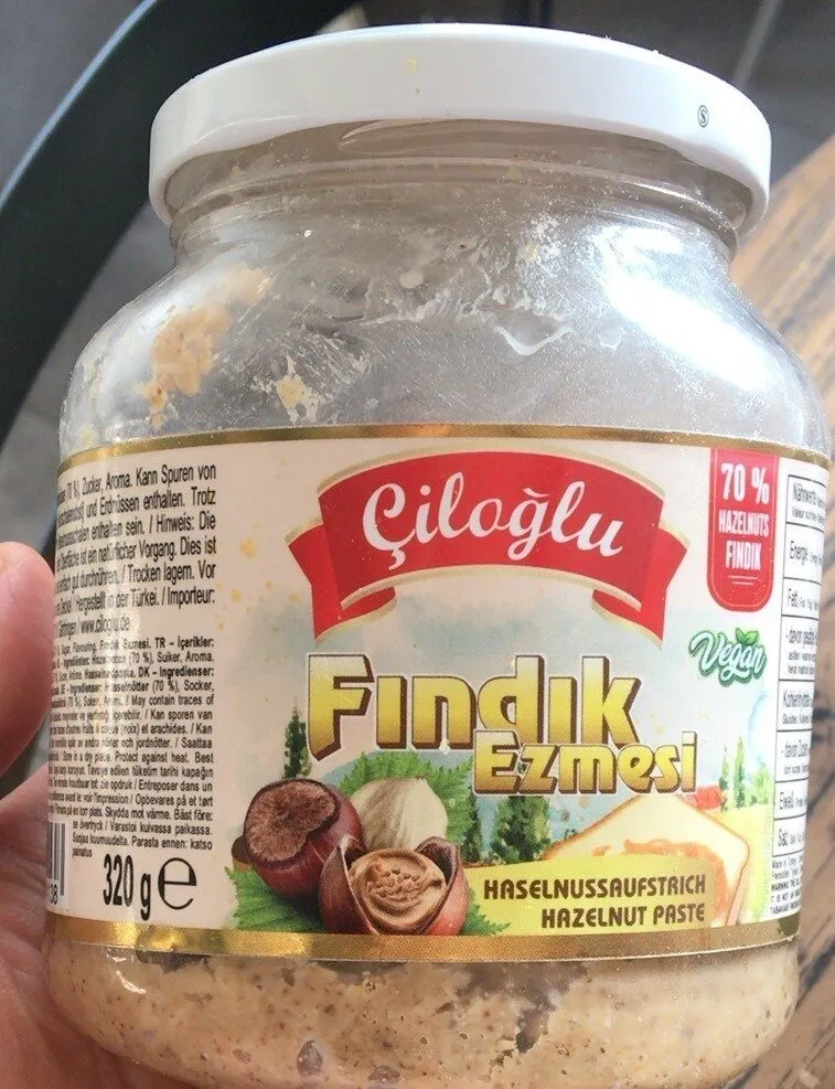 Pâte de noisette