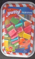 Filled sticks