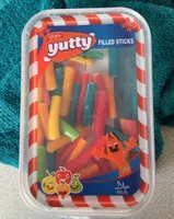 Filled sticks
