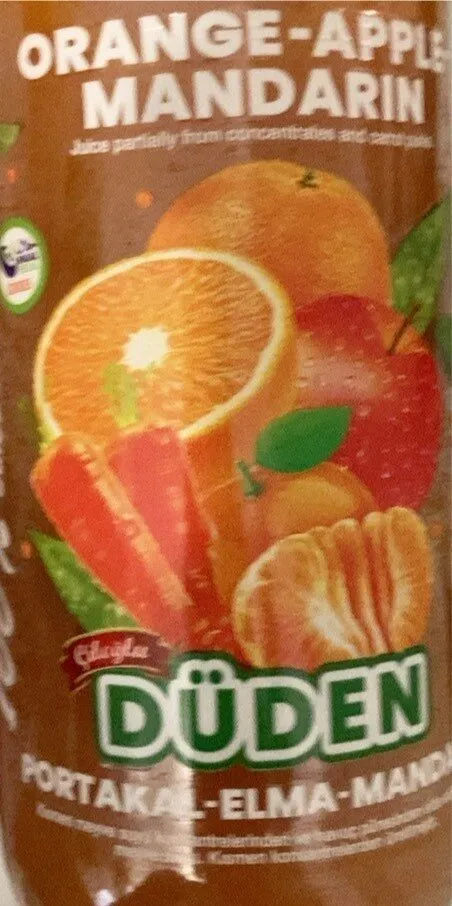 Jus d’orange-pomme-clementine