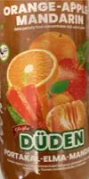 Jus d’orange-pomme-clementine